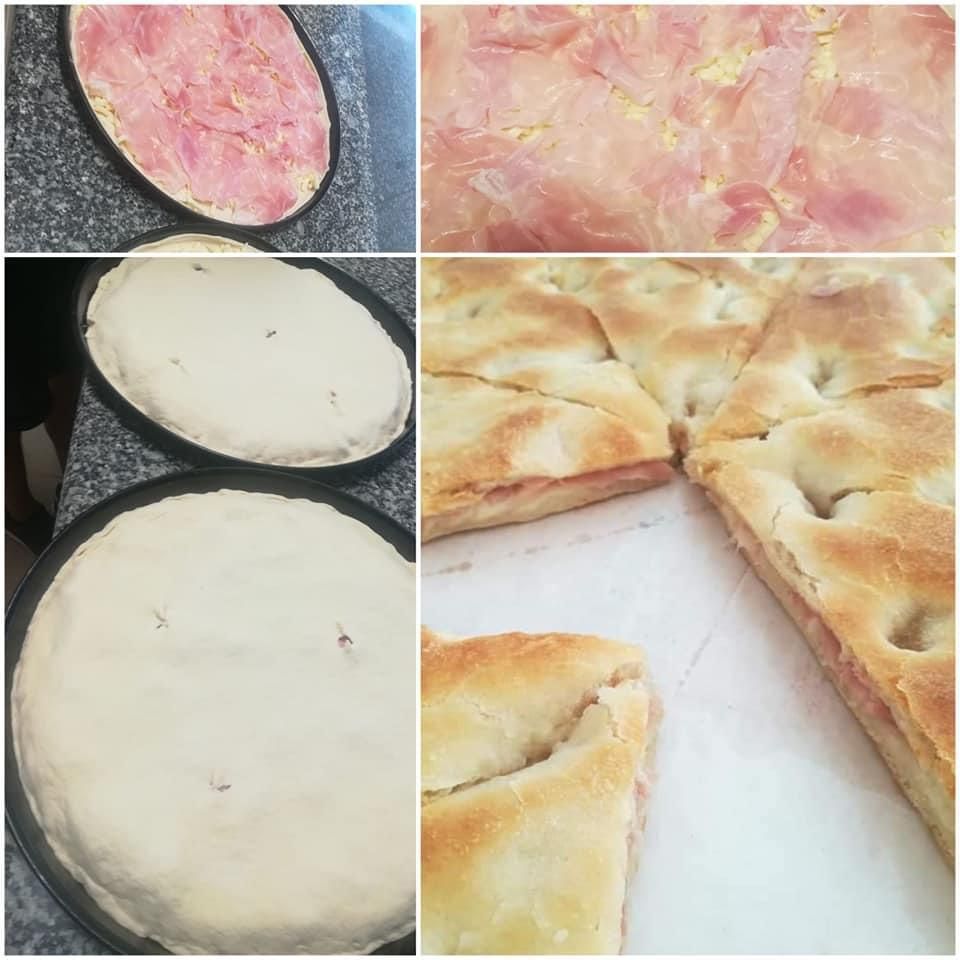 Focaccia ripiena d'asporto